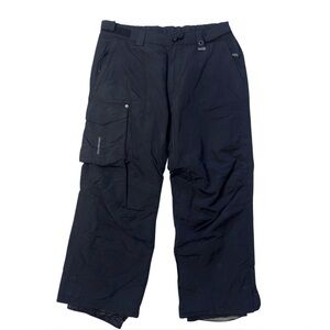Obermeyer HydroBlock Mens Ski Snow Pants Black Insulated Size Large
